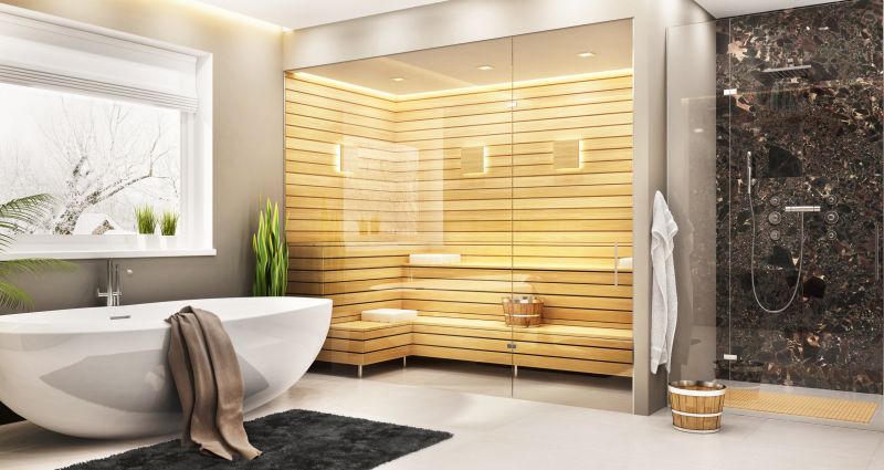 Walk-In Shower with Glass Doors